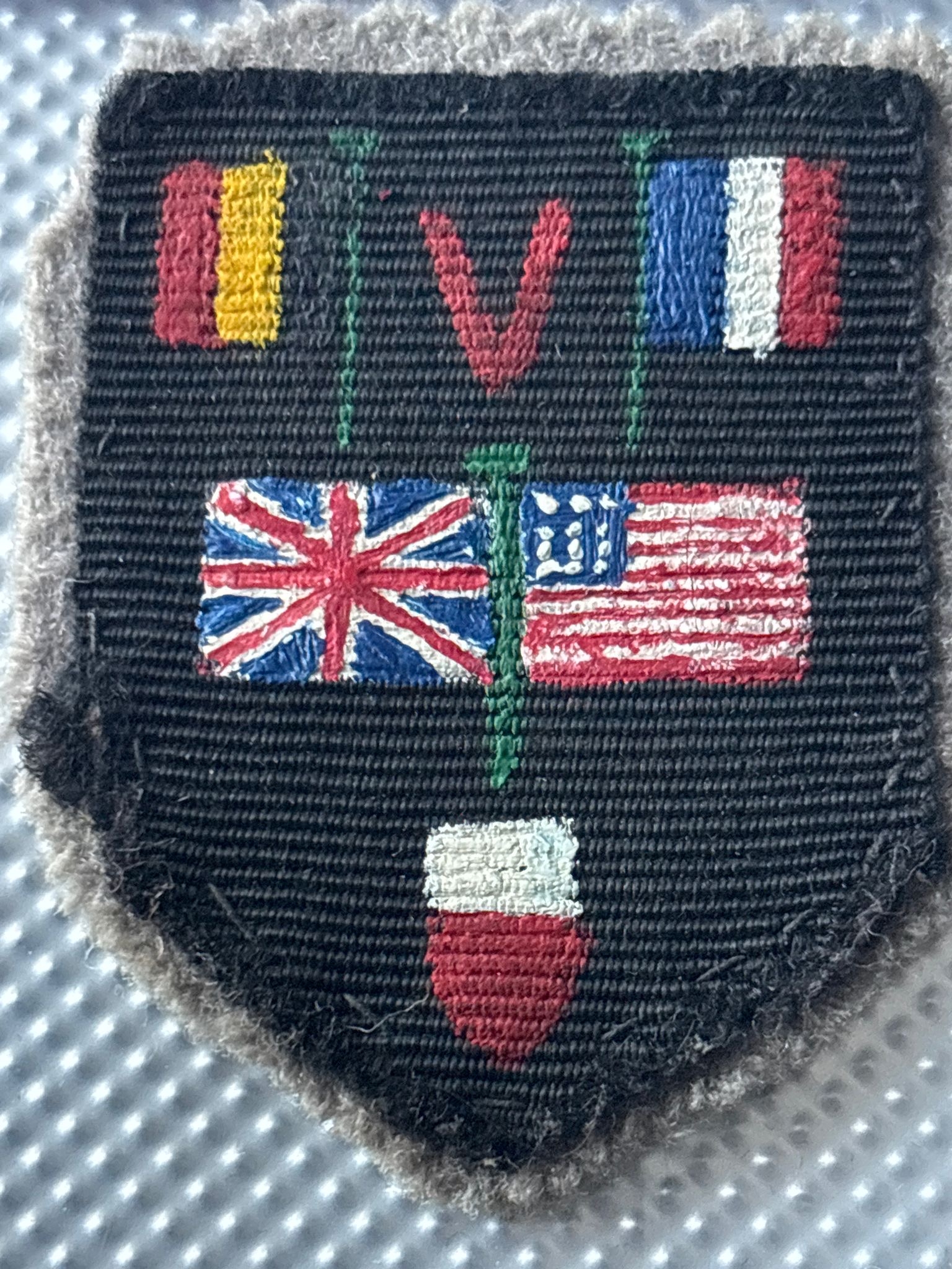 WWII Allied Victory Cloth Patch – “V for Victory” Commemorative Badge ...