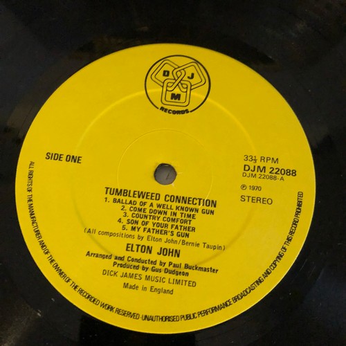 123 - Elton John. Tumbleweed connection. DJF20410