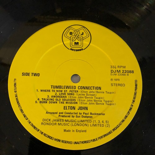123 - Elton John. Tumbleweed connection. DJF20410