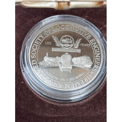 70 - Doncaster Locomotive Engineers Commemorative Medal – 1880–1980 Centenary Striking commemorative meda... 