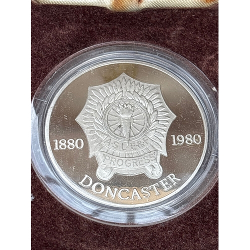 70 - Doncaster Locomotive Engineers Commemorative Medal – 1880–1980 Centenary Striking commemorative meda... 