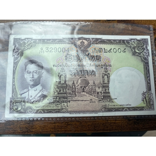 86 - Thailand 5 Baht Banknote – King Bhumibol Adulyadej (Rama IX)