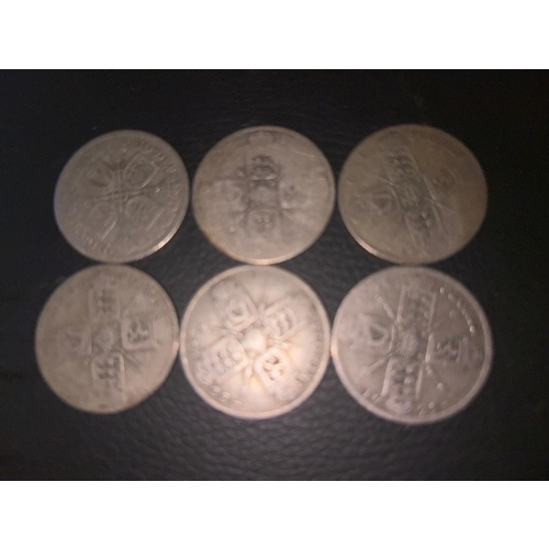 113 - UK Silver Florins (2 Shillings)
Reign: George V