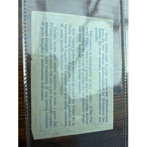 120 - Great Depression US Pay Warrants & International Reply Coupon – Charleston SC 1932–1938 A small but ... 