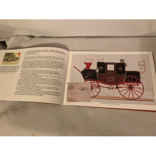 845 - In Celebration of the Royal Mail Book with stamps