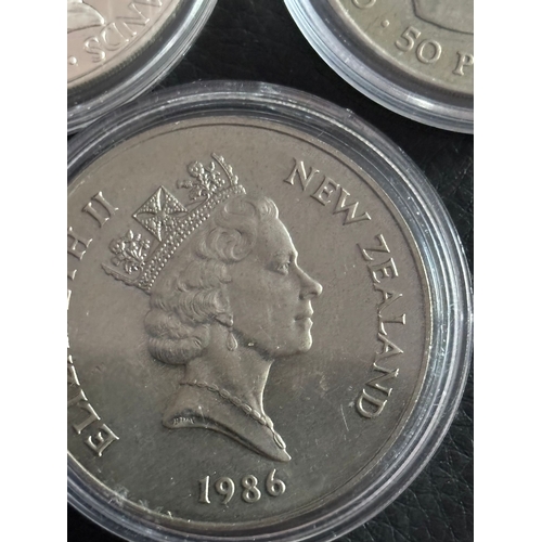 27 - Commonwealth commemorative coin collection including 1982 Falkland Islands Liberation 50 Pence, Brit... 