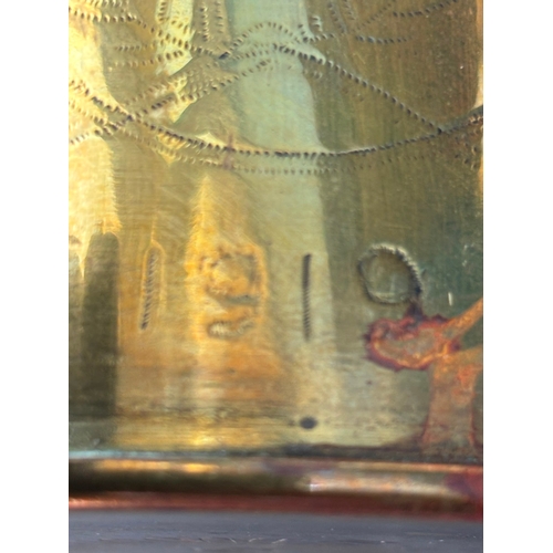 30 - WW1 German Trench Art Shell Case Jug – Dated 1919  Interesting First World War trench art jug fashio... 