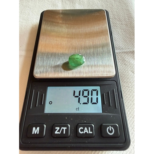 42 - 4.9ct natural Emerald