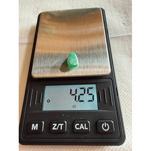 47 - 4.25ct natural Emerald