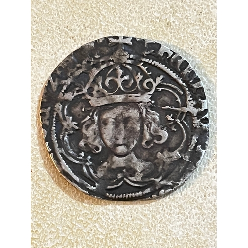 medieval English silver groat minted in London during the reign of King ...