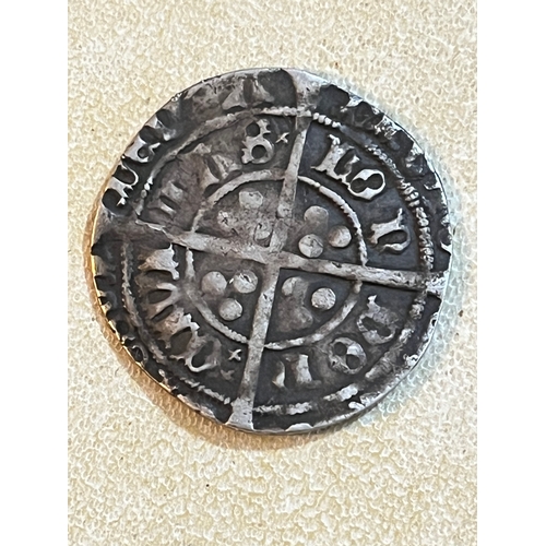 medieval English silver groat minted in London during the reign of King ...
