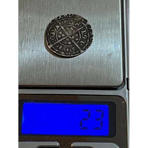 medieval English silver groat minted in London during the reign of King ...