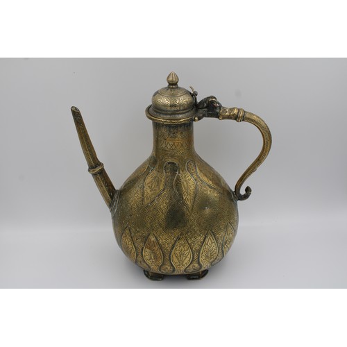 298 - 18th Century Mughal Ewer with Floral Motifs

Height around 29cm