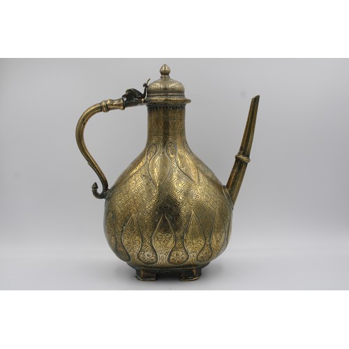 298 - 18th Century Mughal Ewer with Floral Motifs

Height around 29cm