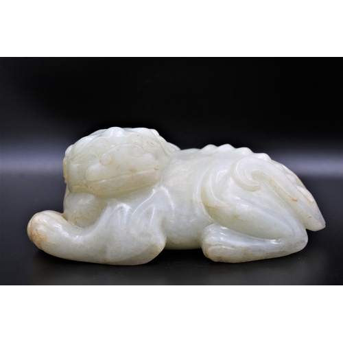 35 - This exceptional artefact, crafted from rare white jade and dating back to the illustrious Ming Dyna... 