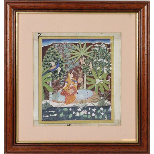 72 - An Indian Painting with Wooden Frame

Size of Painting:

Height: Approximately 25cm
Length: Approxim... 