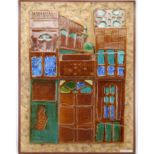 108 - An Iraqi Painting with Frame
Iraqi Baghdad Academy, Ceramic on Wood Artwork
Previously at Rasheed Ho... 