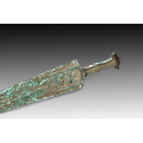 133 - An Ancient Bronze Dagger from Circa 1800-600 BC from Luristan

Length: Approximately 59.5cm