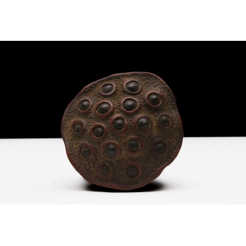 306 - A Chinese Yixing Zisha Clay Lotus Seed Tea Pet.

H: Approximately 7cm