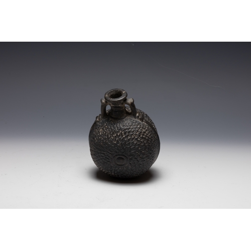 243 - An Ancient Nubian Bottle from the Napatan Period 500 B.C.

H: Approximately 12cm