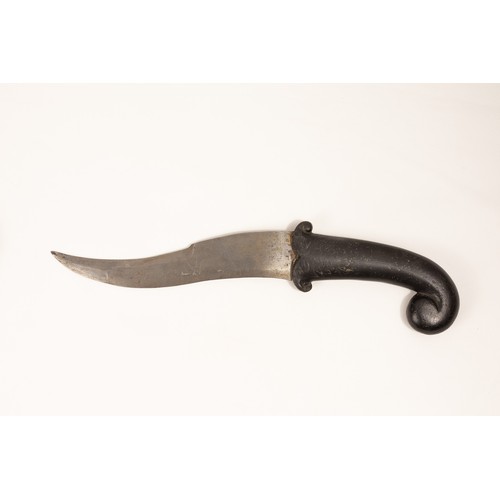 419 - An Indian Handstone Dagger from the 19th Century.

L: Approximately 33cm