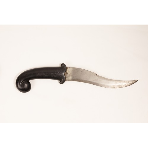 419 - An Indian Handstone Dagger from the 19th Century.

L: Approximately 33cm