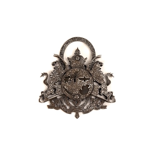 322 - A Rare Large Islamic Iron Lock & Key with Islamic Calligraphy Engraving.

H: Approximately 17cm