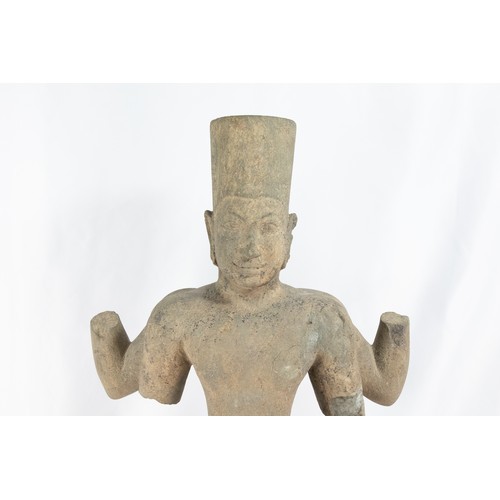 286 - A Thai Statue of Vishnu from the 6-7th Century A.D.

H: Approximately 84cm