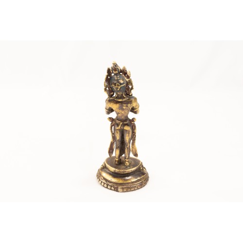 268 - A Tibetan Bronze Buddhist Figure of Tara from the 19th Century.

H: Approximately 17.5cm