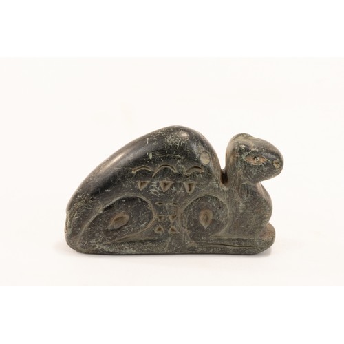 293 - A Bactria-Margiana Stone Figure of a Camel.

L: Approximately 10cm