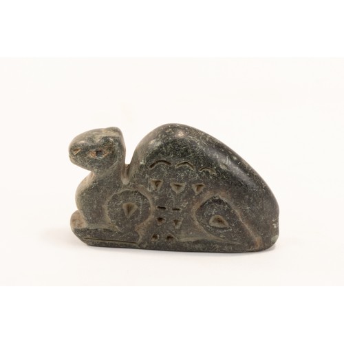 293 - A Bactria-Margiana Stone Figure of a Camel.

L: Approximately 10cm