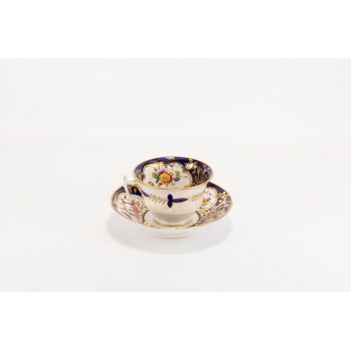 18 - A Regency Coalport Porcelain Cup & Saucer from Circa 1815.

D of Saucer: Approximately 14.5cm
H of C... 