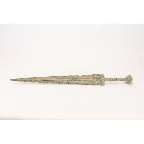 362 - A Luristani Bronze Sword from 2000 BC - 1200 BC

L: Approximately 54cm