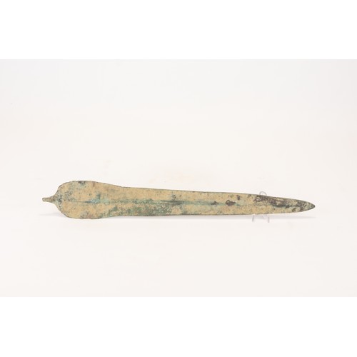 363 - A Luristani Bronze Dagger Blade from 2000 B.C. - 1200 B.C.

L: Approximately 39cm