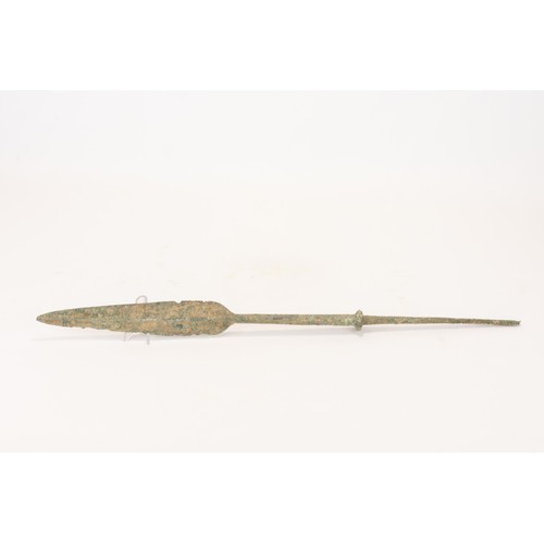 364 - A Luristani Bronze Spear Head from 2000 B.C. - 1200 B.C.

L: Approximately 46cm