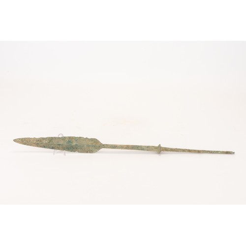 364 - A Luristani Bronze Spear Head from 2000 B.C. - 1200 B.C.

L: Approximately 46cm