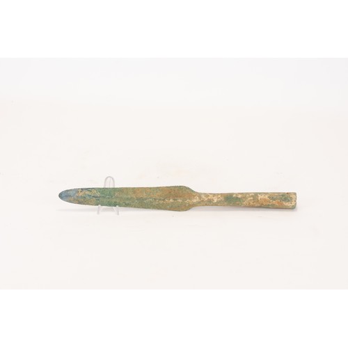 366 - A Luristani Bronze Spear Head from 2000 B.C. - 1200 B.C.

L: Approximately 27.8cm