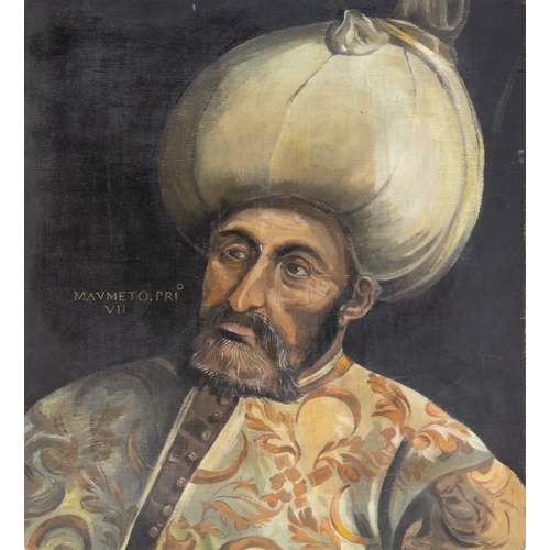 151 - An Islamic Ottoman Portrait Painting of Emetullah Rabia Gulnus Sultan.

Approximately 44x38cm