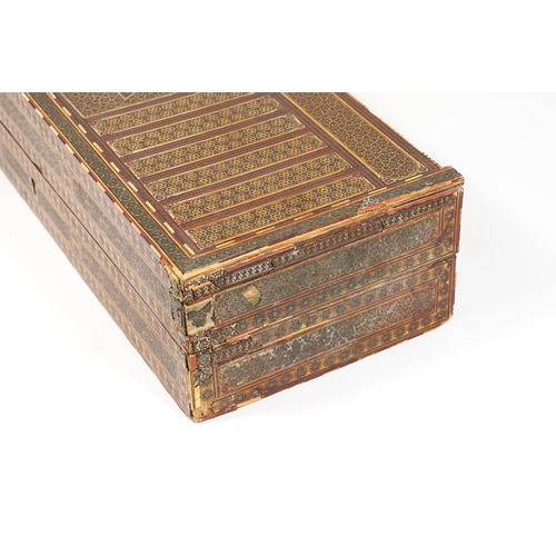 250 - An Islamic Kattam Work Game Box from the 19th Century.

Approximately 54x41x11cm