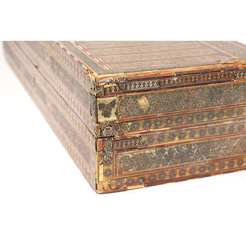 250 - An Islamic Kattam Work Game Box from the 19th Century.

Approximately 54x41x11cm