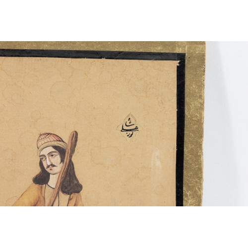 172 - A Lot of 3 Islamic Qajar Drawings from the 19th Century.

Approximately 16.5cm x 23cm