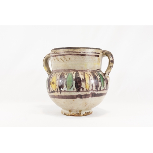 15 - ** NO RESERVE **

An Islamic Pottery Twin Handled Vase from the 12th-13th Century.

H: Approximately... 