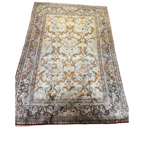 75 - An Extremely Fine Persian Qum Silk Rug.

Approximately 207cm x 144cm