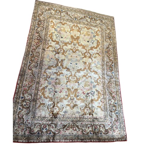 75 - An Extremely Fine Persian Qum Silk Rug.

Approximately 207cm x 144cm