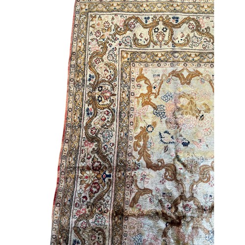 75 - An Extremely Fine Persian Qum Silk Rug.

Approximately 207cm x 144cm