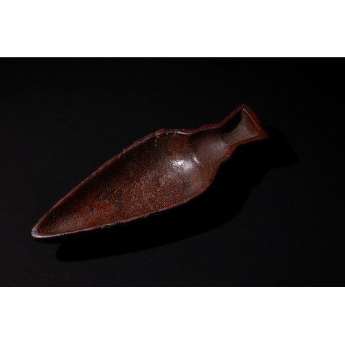 181 - An Egyptian Red Jasper Cosmetic Vessel, Saite Period of Egypt.

H: Approximately 10.5cm

Provenance:... 