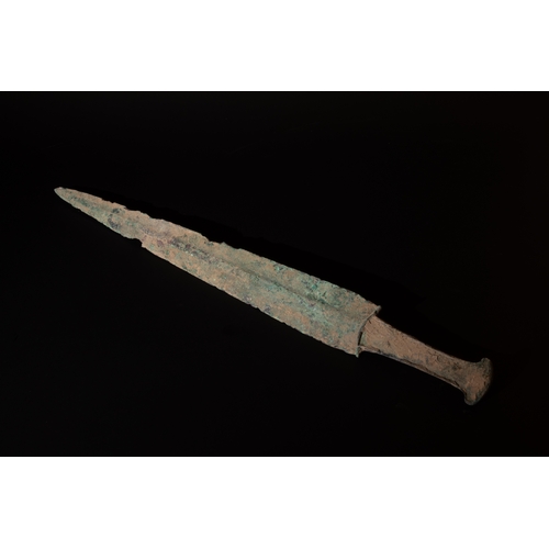 287 - A Luristani Bronze Sword from 2000 B.C. - 1200 B.C.

L: Approximately 48.2cm

Private Collector from... 