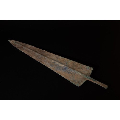 289 - A Luristani Bronze Sword from 2000 B.C. - 1200 B.C.

L: Approximately 45cm

Private Collector from U... 