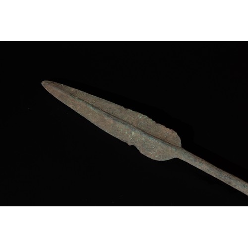 290 - A Luristani Bronze Arrow Head from 2000 B.C. - 1200 B.C.

L: Approximately 45.3cm

Private Collector... 