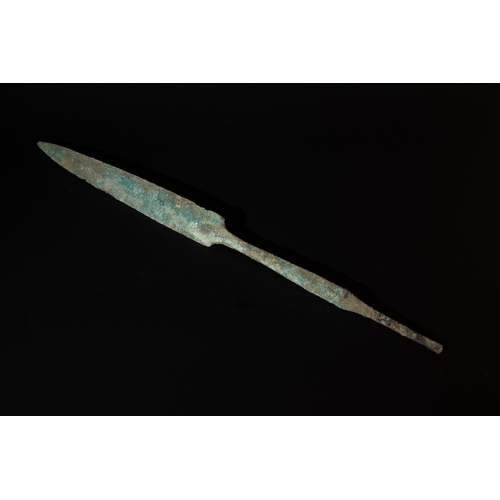 293 - A Luristani Bronze Sword from 2000 B.C. - 1200 B.C.

L: Approximately 48.5cm

Private Collector from... 